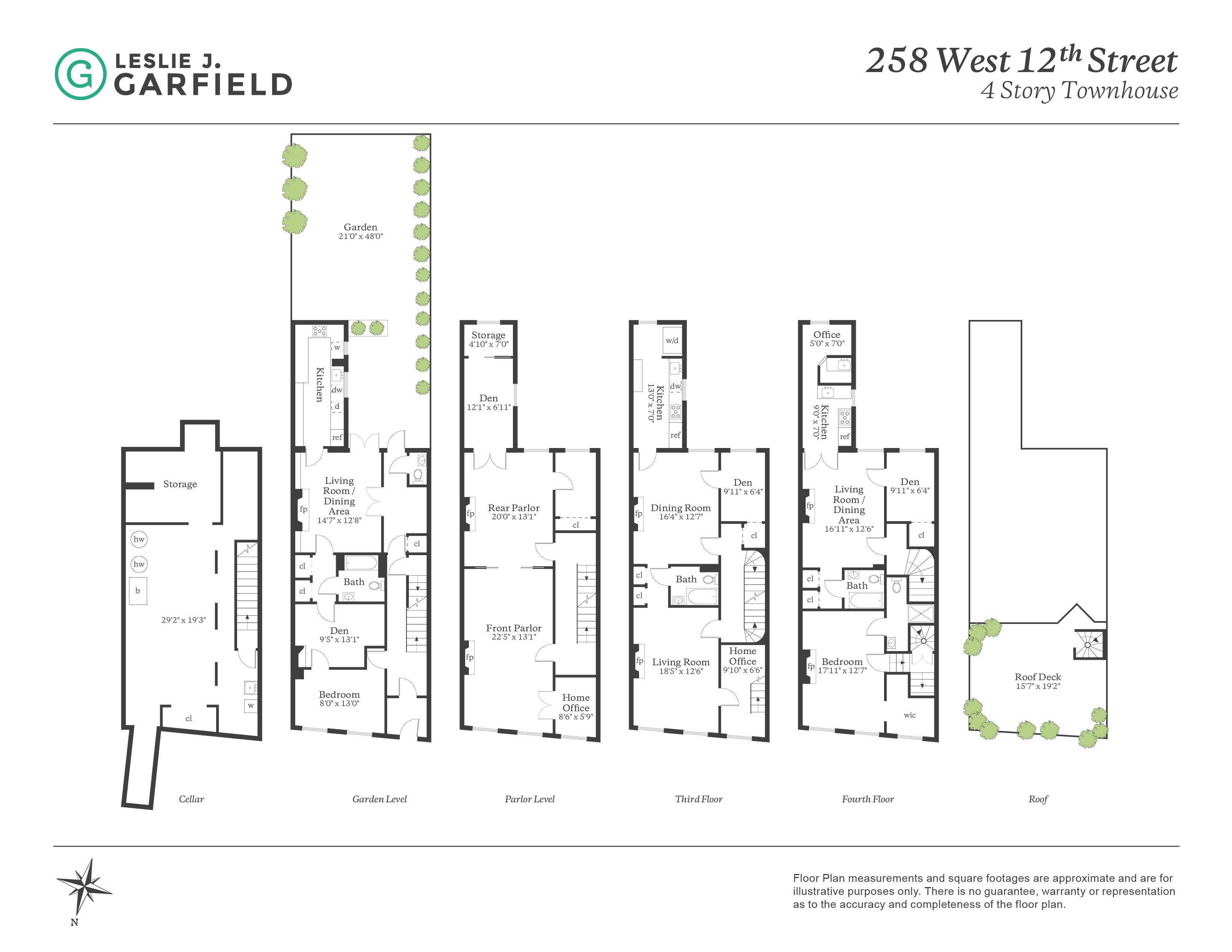 Floorplan for 258 West 12th Street