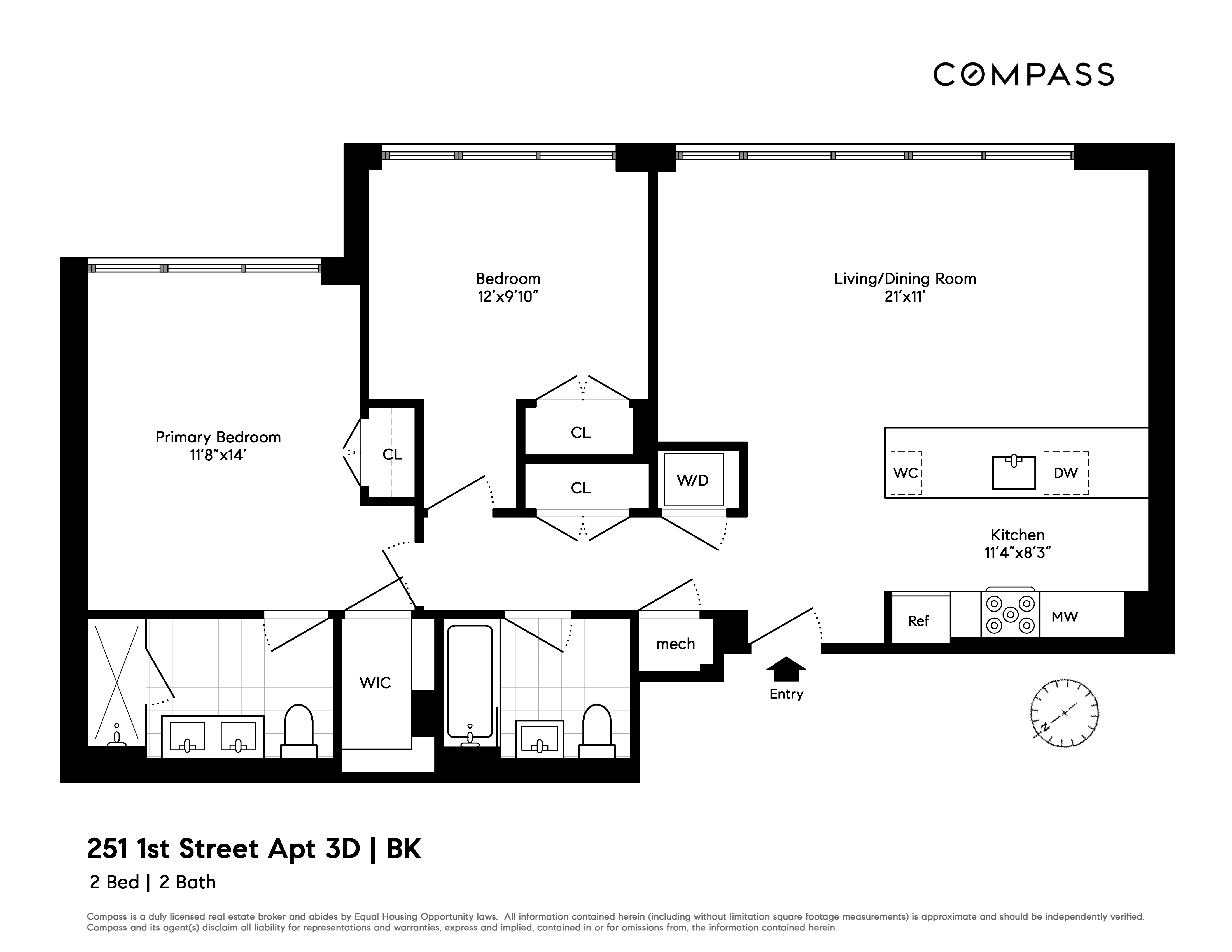 Floorplan for 251 1st Street, 3D