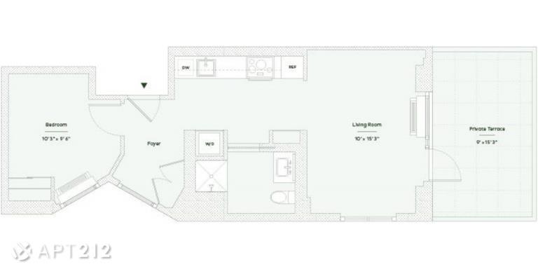 Floorplan for 1790 3rd Avenue, 1004