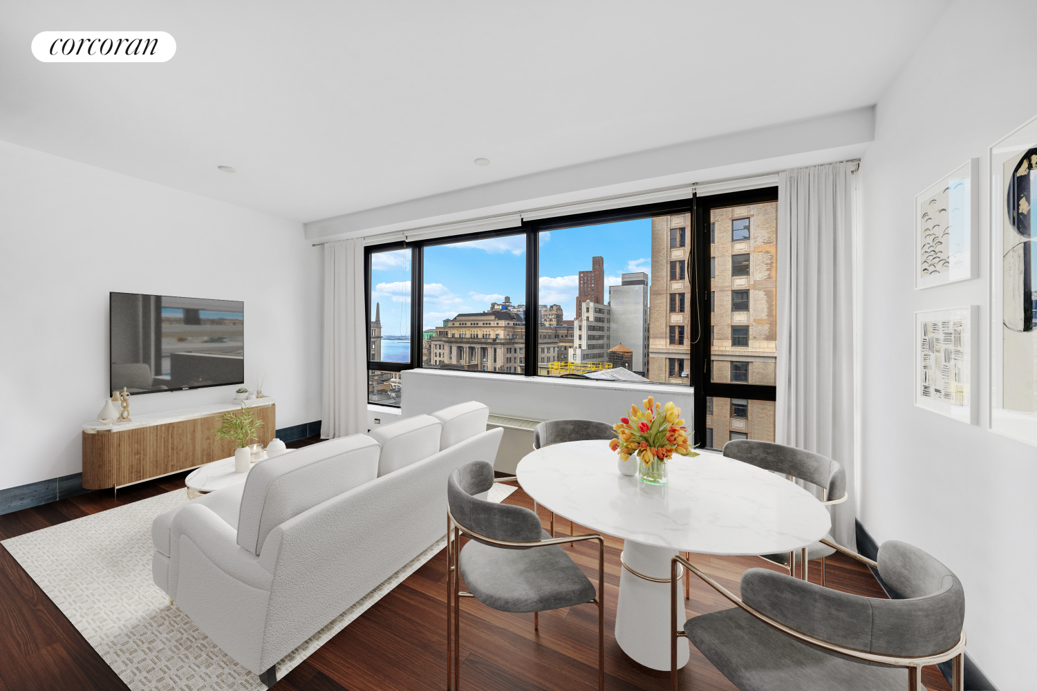 40 Broad Street Ph2a, Financial District, Downtown, NYC - 1 Bedrooms  
2.5 Bathrooms  
3 Rooms - 