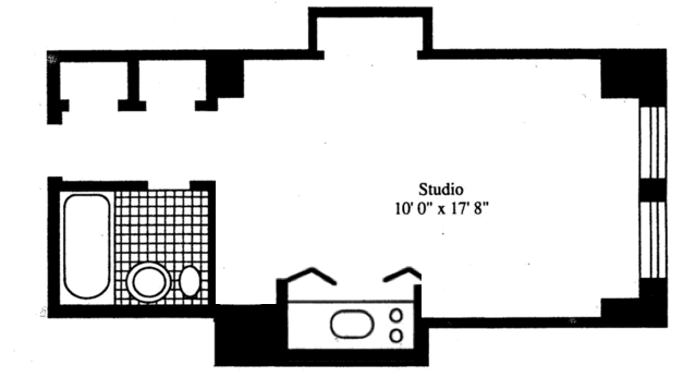 25 Tudor City Place, New York, NY 10017, 2 Rooms Rooms,1 BathroomBathrooms,Residential,For Sale,Tudor City,COMP-1558139482179742321