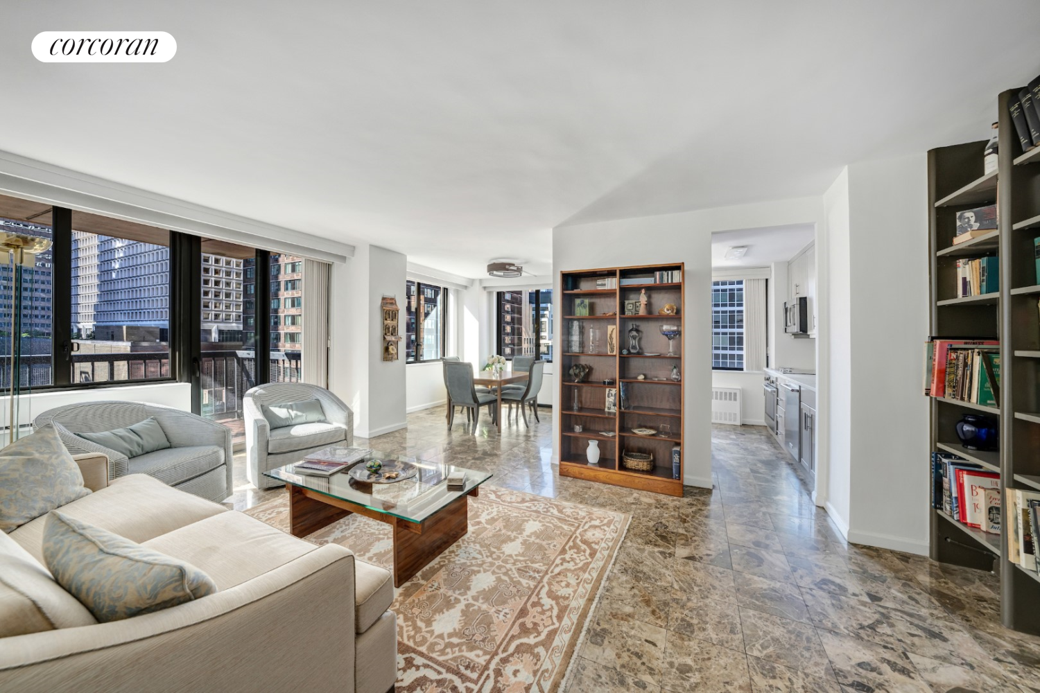 300 East 54th Street 10H, Sutton, Midtown East, NYC - 2 Bedrooms  
2 Bathrooms  
5 Rooms - 