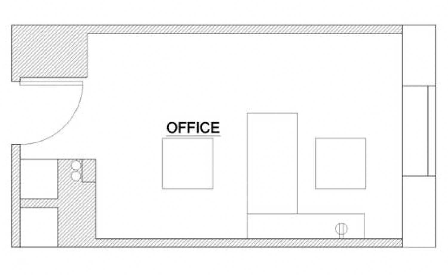 Floorplan for 156 West 86th Street, OFFICE