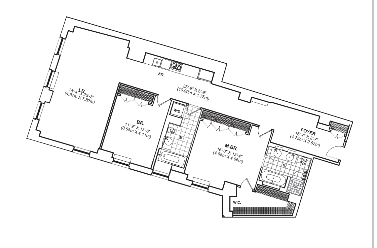 Floorplan for 15 Broad Street, 2500