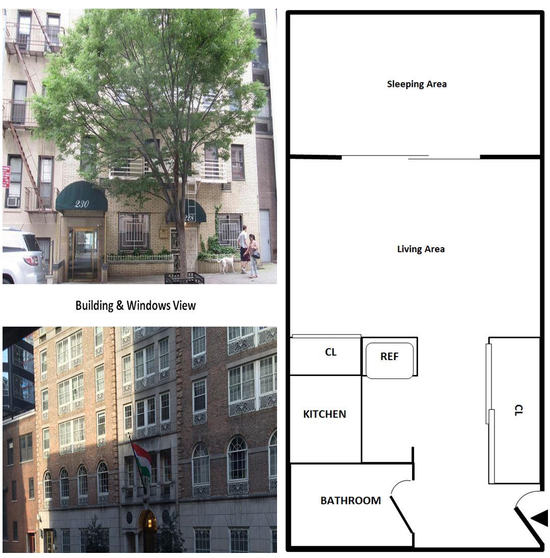 Floorplan for 230 East 52nd Street, 2-C