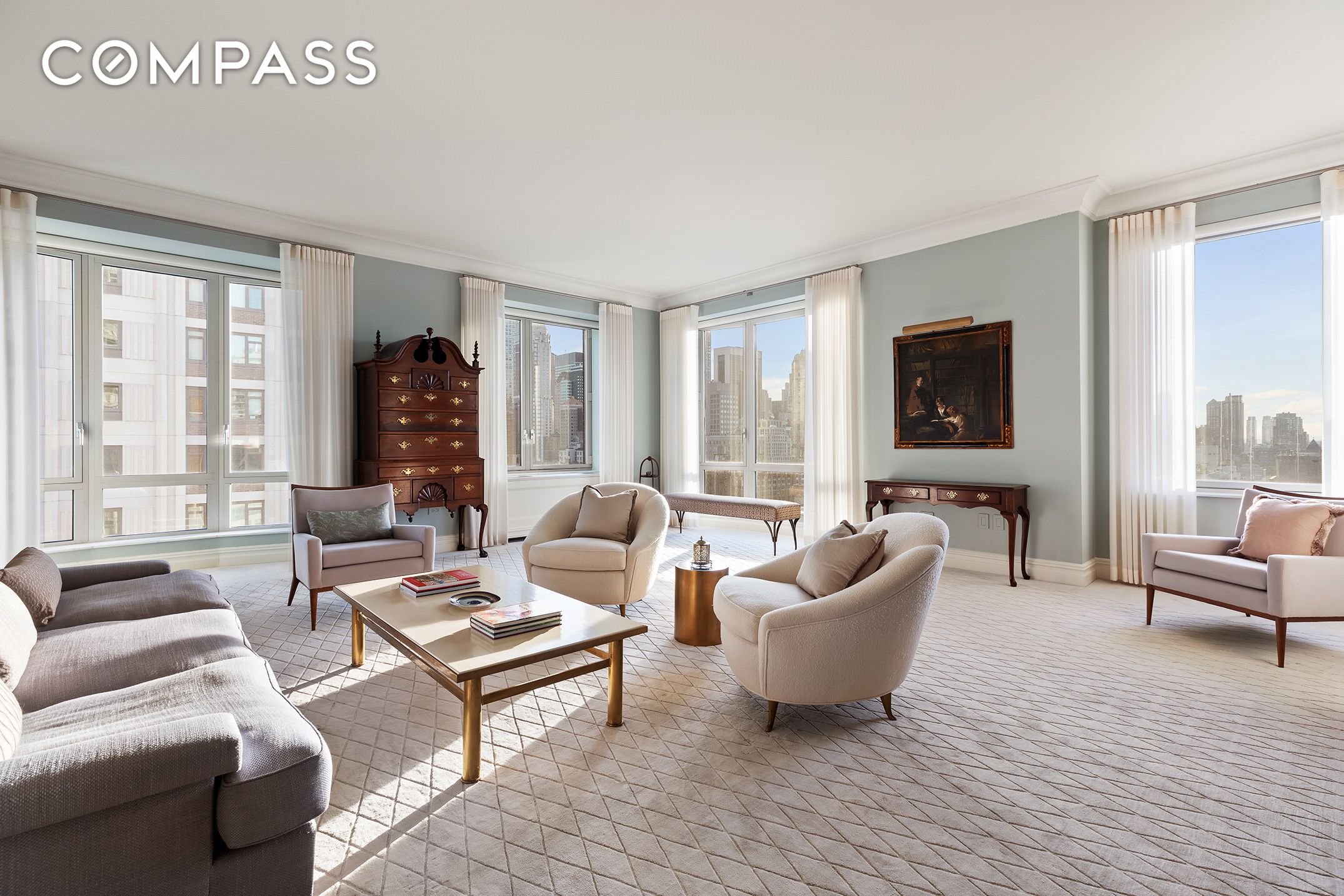 181 East 65th Street 19A, Upper East Side, Upper East Side, NYC - 3 Bedrooms  
3.5 Bathrooms  
6 Rooms - 