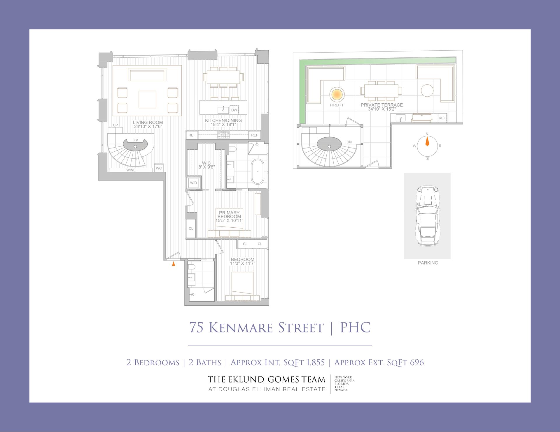 Floorplan for 75 Kenmare Street, PHC