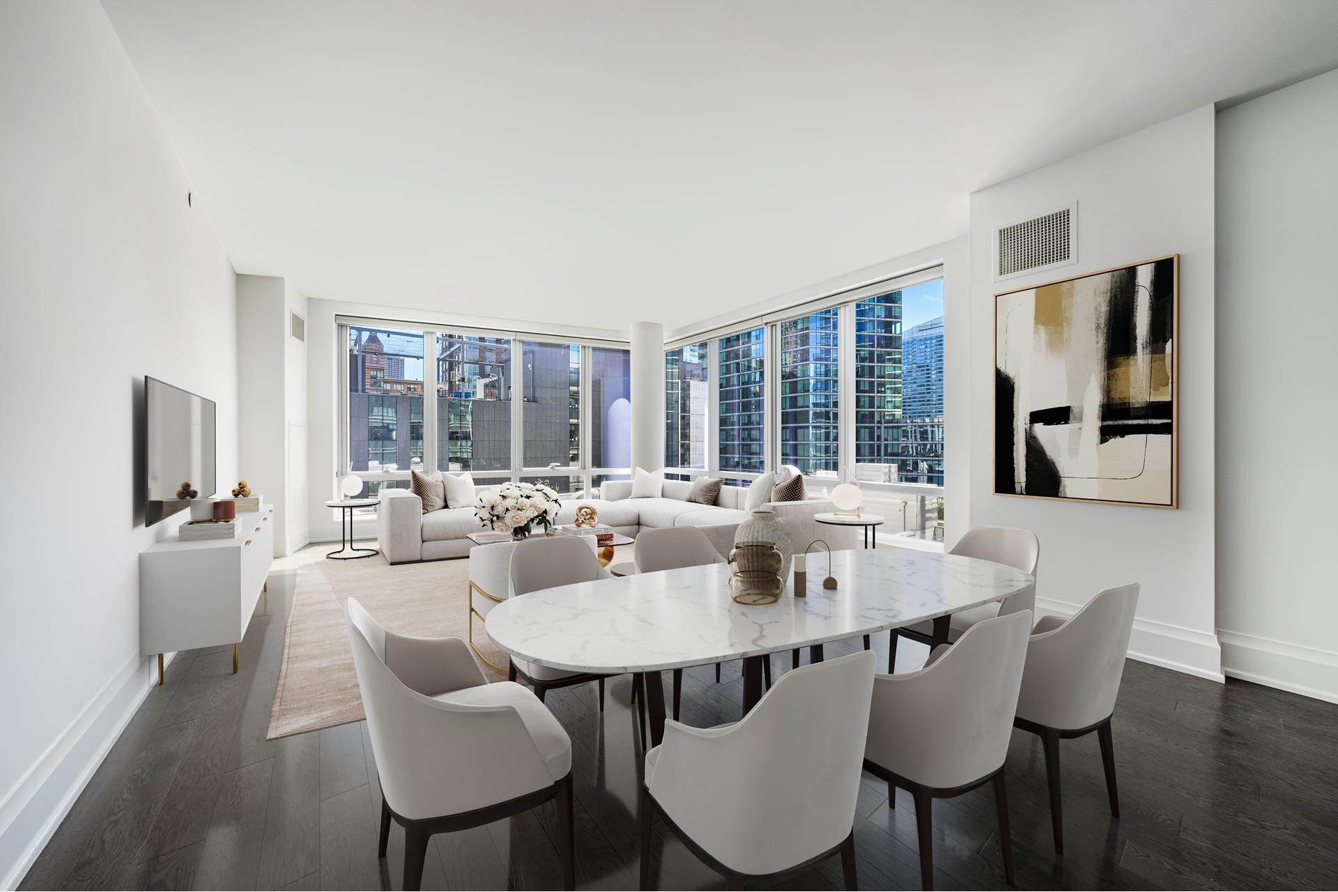 50 Riverside Boulevard 10D, Lincoln Sq, Upper West Side, NYC - 3 Bedrooms  
3.5 Bathrooms  
6 Rooms - 