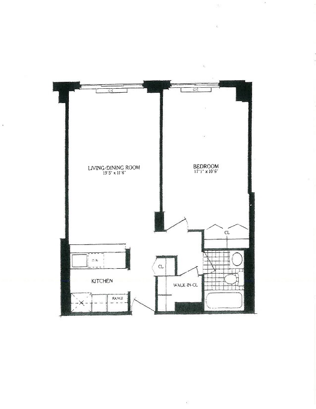 Floorplan for 5 East 22nd Street, 28T