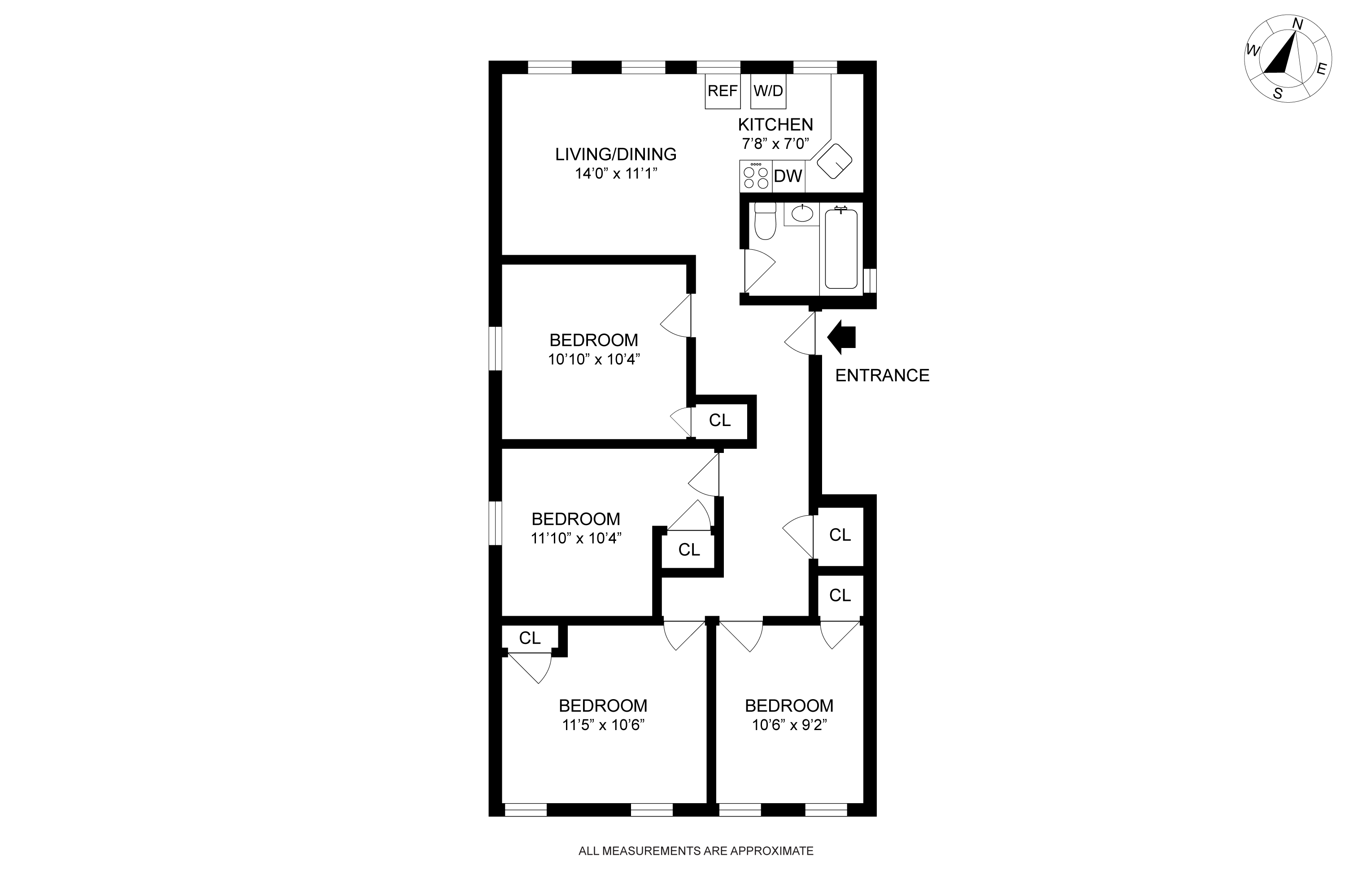 Floorplan for 2349 Arthur Avenue, 2