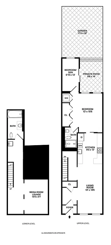 Floorplan for 29 South Portland Avenue, 1
