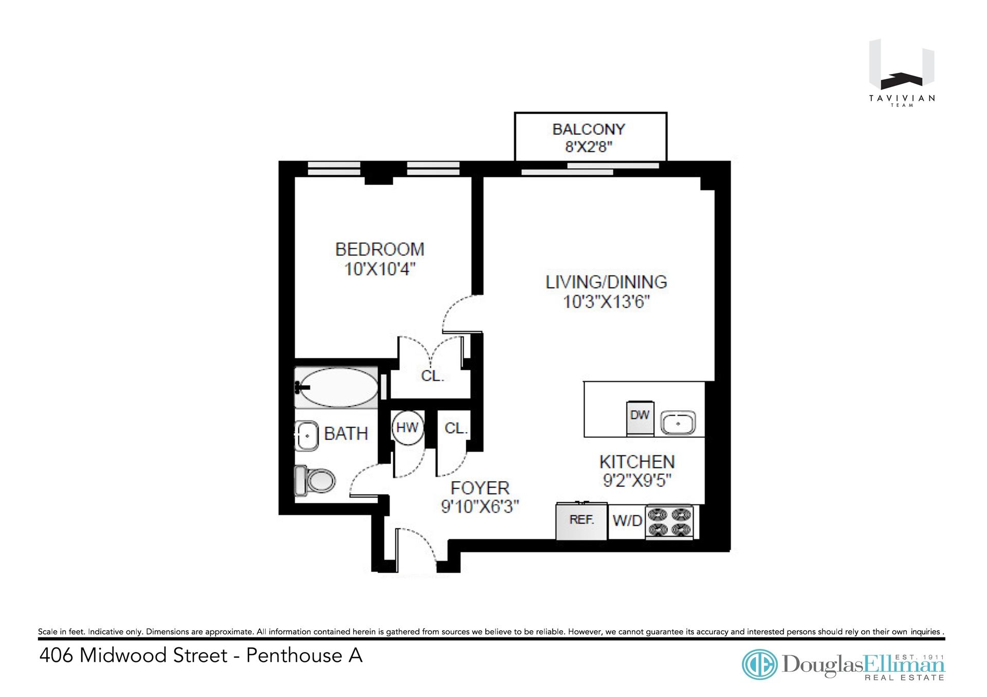 Floorplan for 406 Midwood Street, PHA