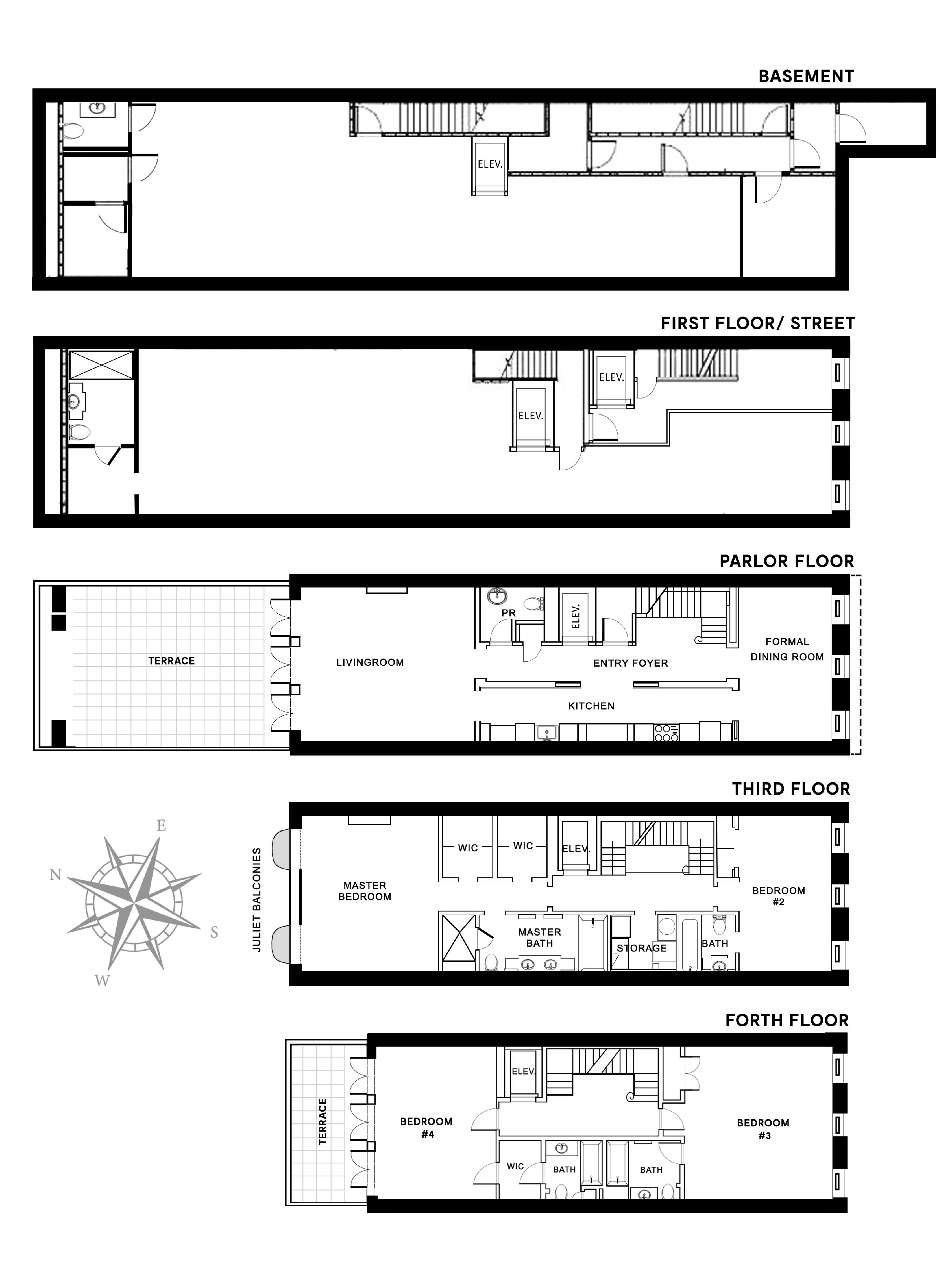 Floorplan for 205 East 61st Street, THOUSE