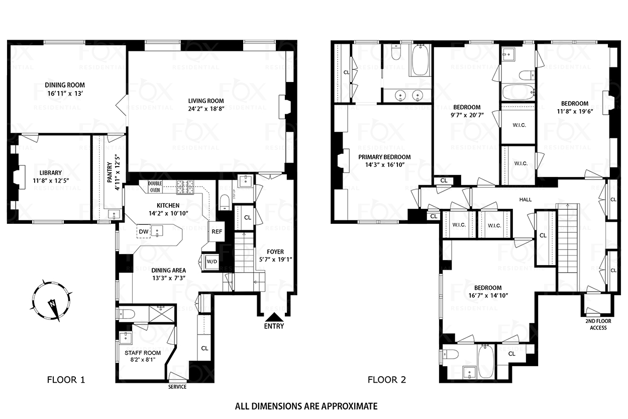 Floorplan for 170 East 79th Street, 9B