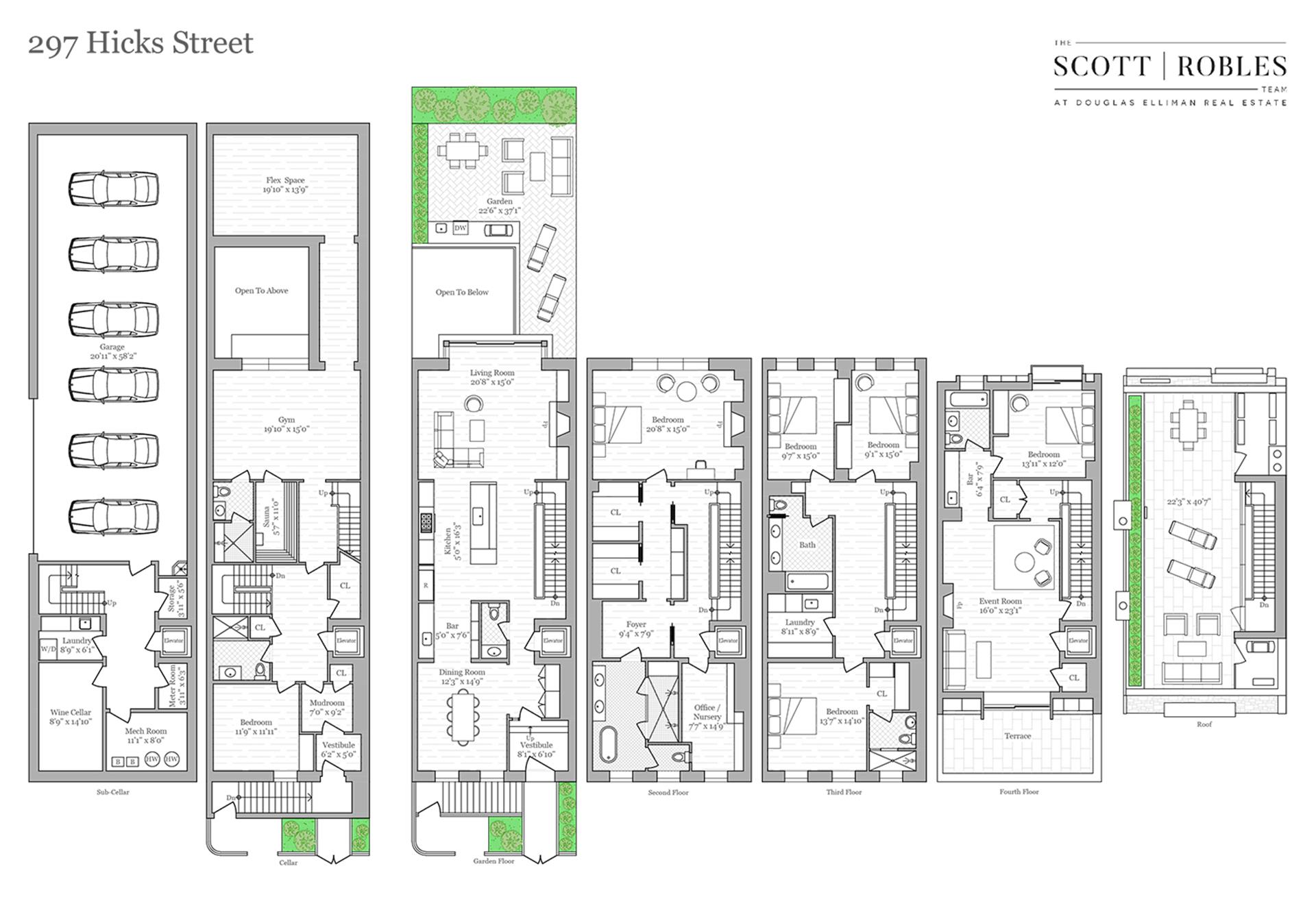 Floorplan for 297 Hicks Street