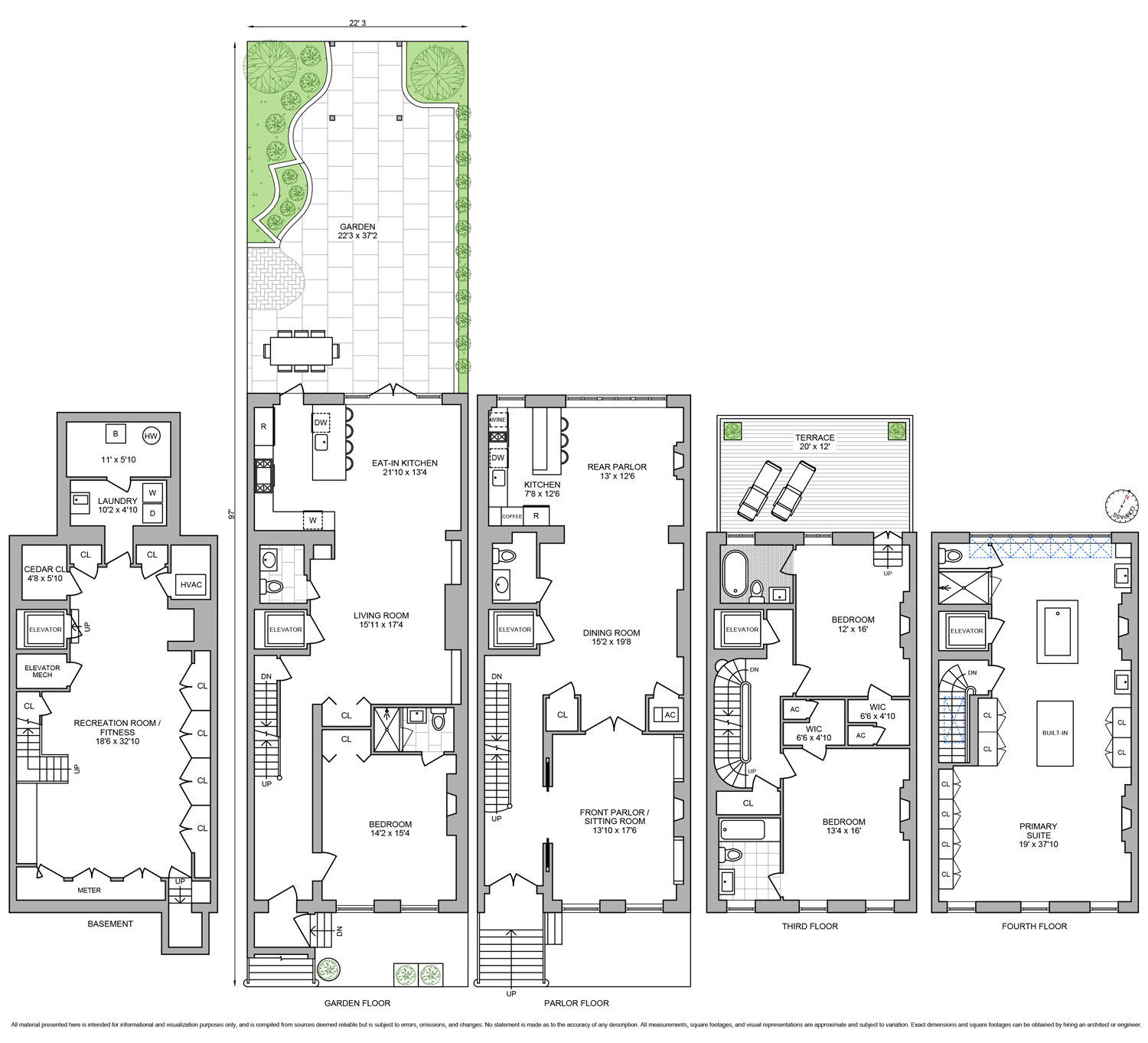Floorplan for 42 Barrow Street