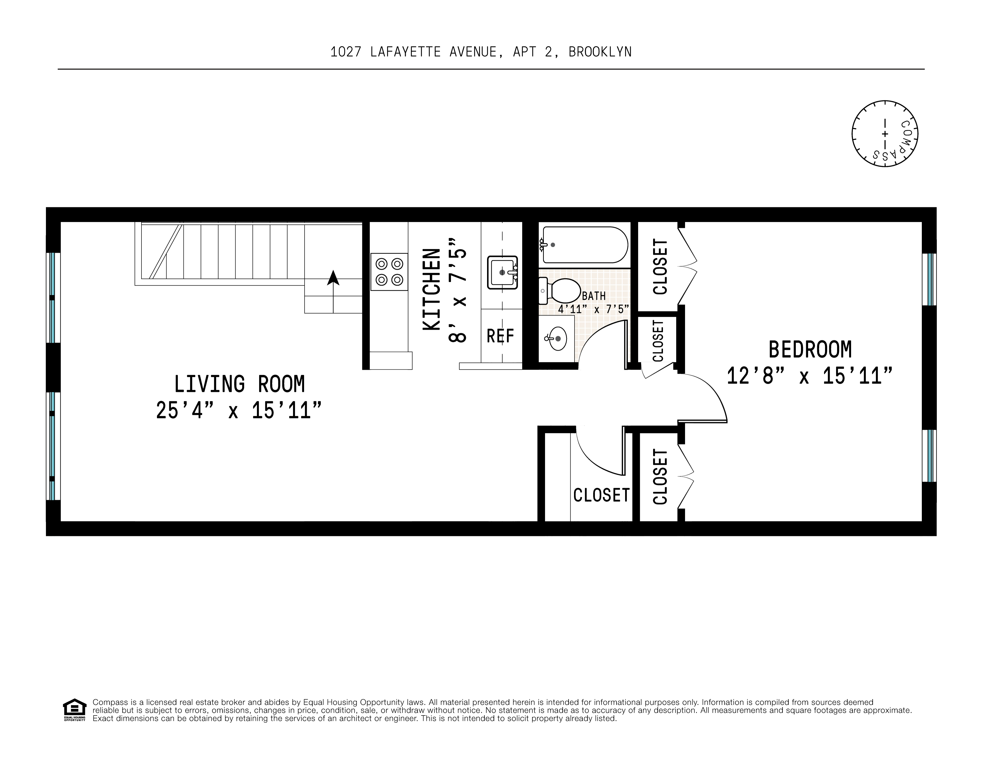Floorplan for 1027 Lafayette Avenue, 2