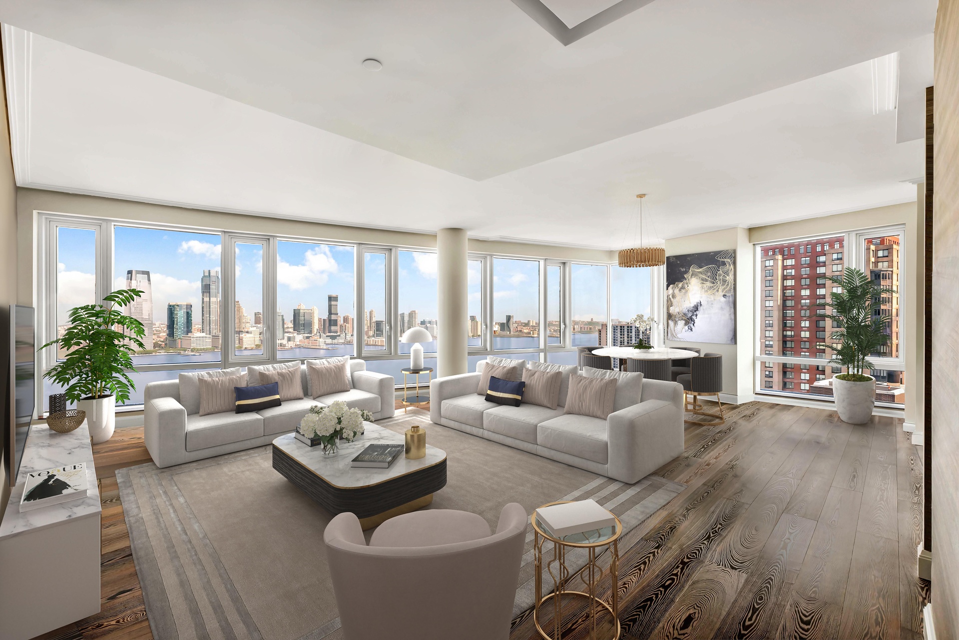 70 Little West Street 32-Ab, Battery Park City, Downtown, NYC - 6 Bedrooms  
5 Bathrooms  
8 Rooms - 