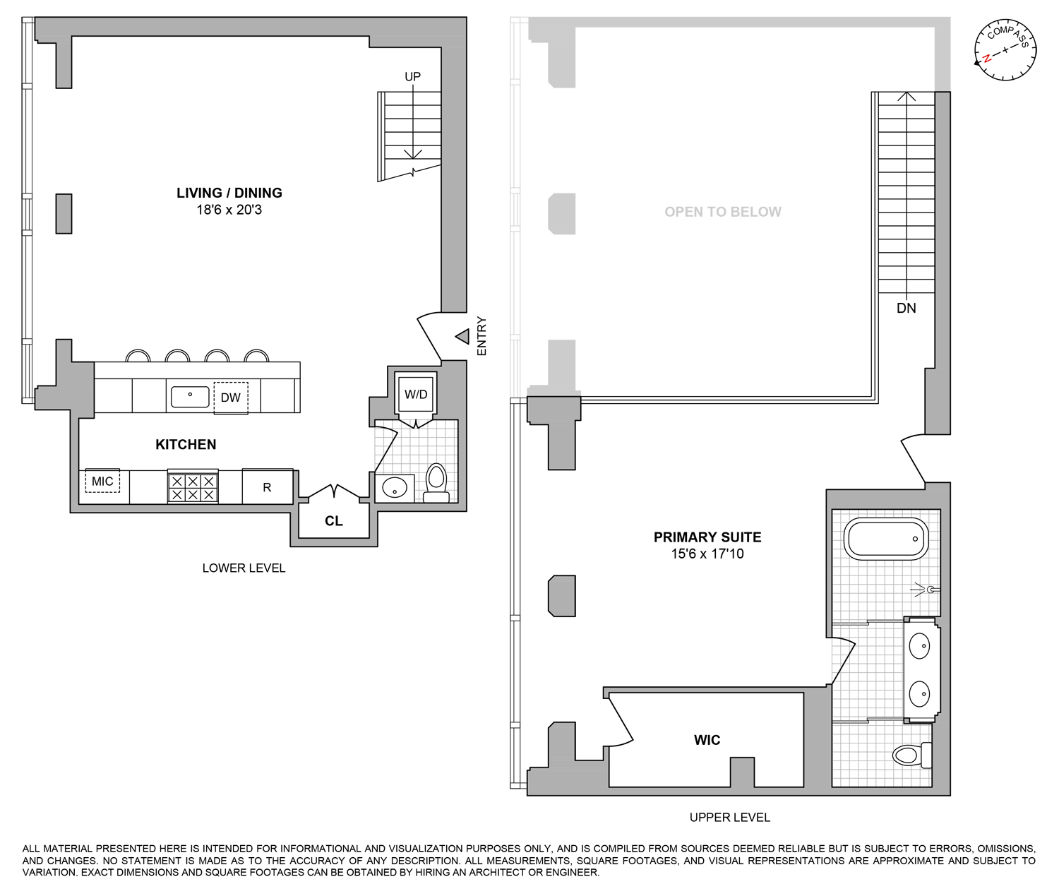 Floorplan for 15 Union Square, 4C