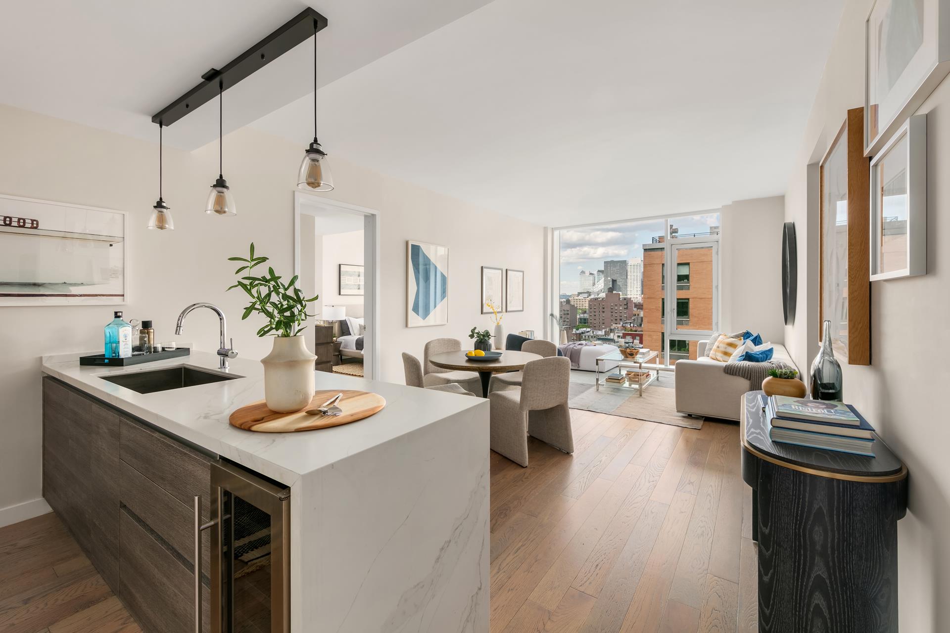 505 West 43rd Street 12B, Hells Kitchen, Midtown West, NYC - 2 Bedrooms  
2 Bathrooms  
4 Rooms - 