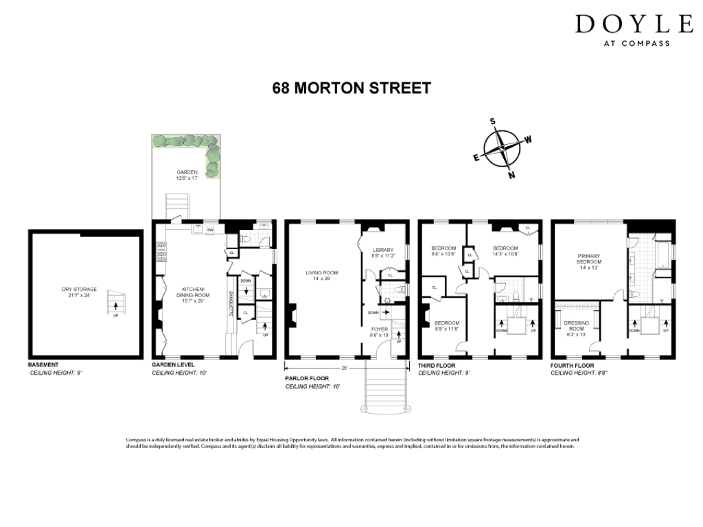 Floorplan for 68 Morton Street