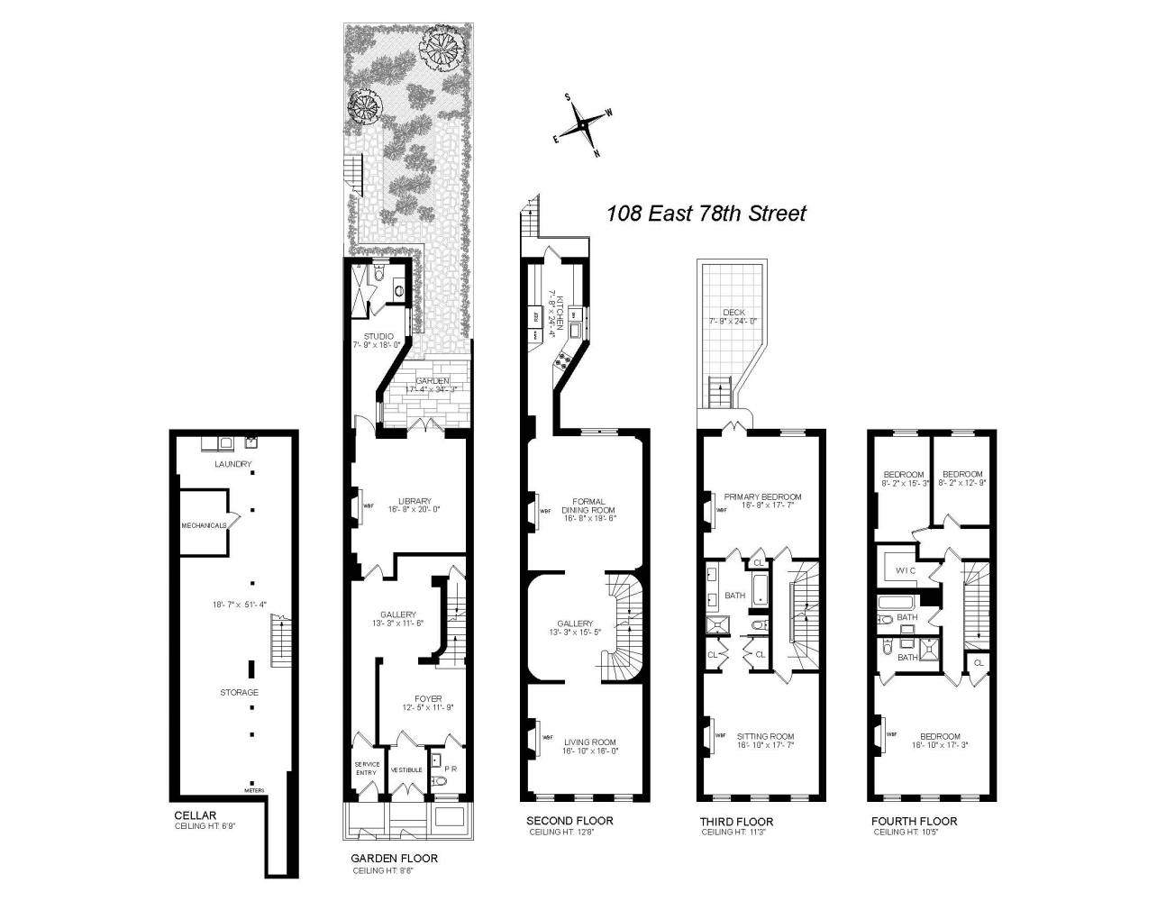 Floorplan for 108 East 78th Street
