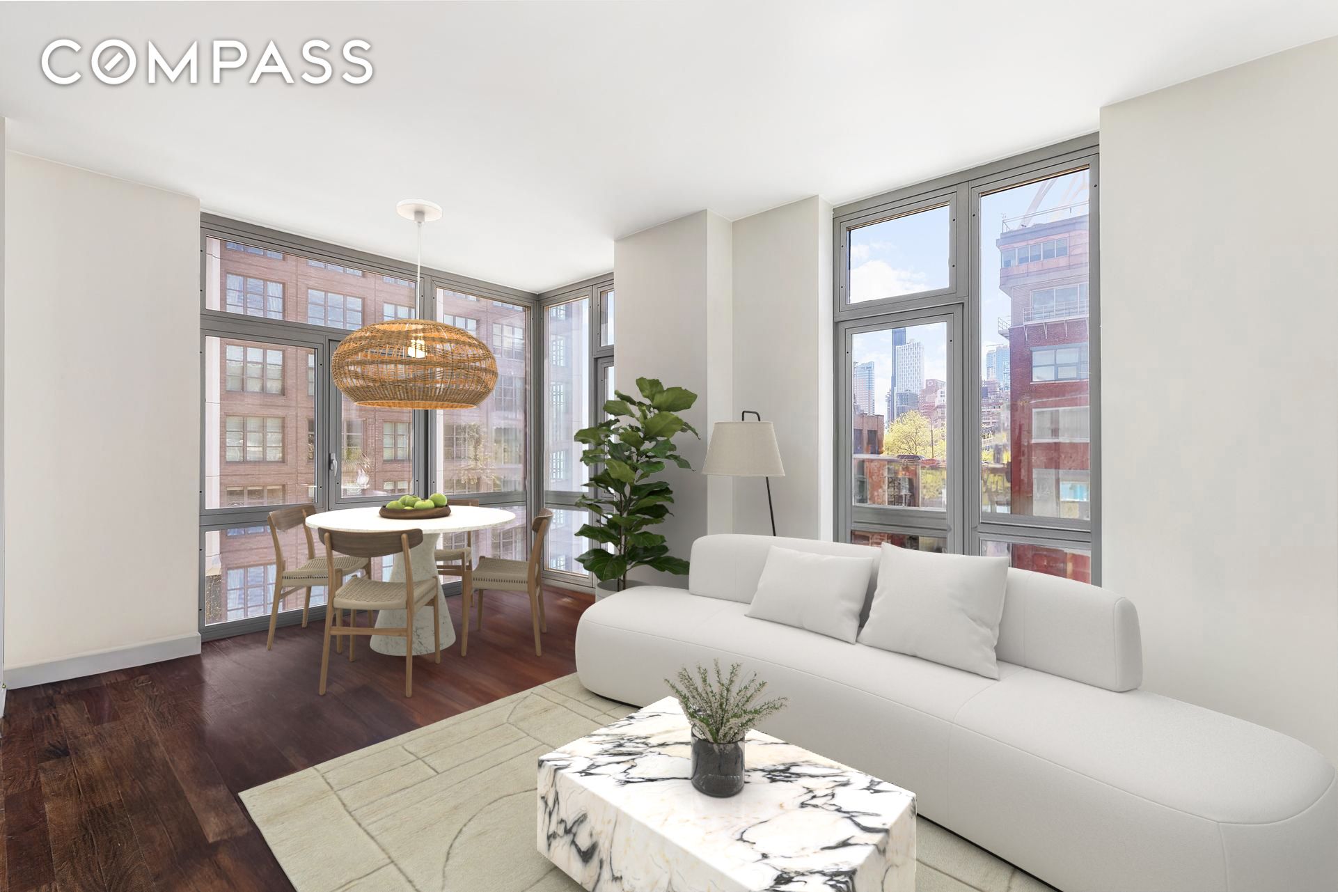 100 Jay Street 6G, Dumbo, Brooklyn, New York - 2 Bedrooms  
2 Bathrooms  
4 Rooms - 