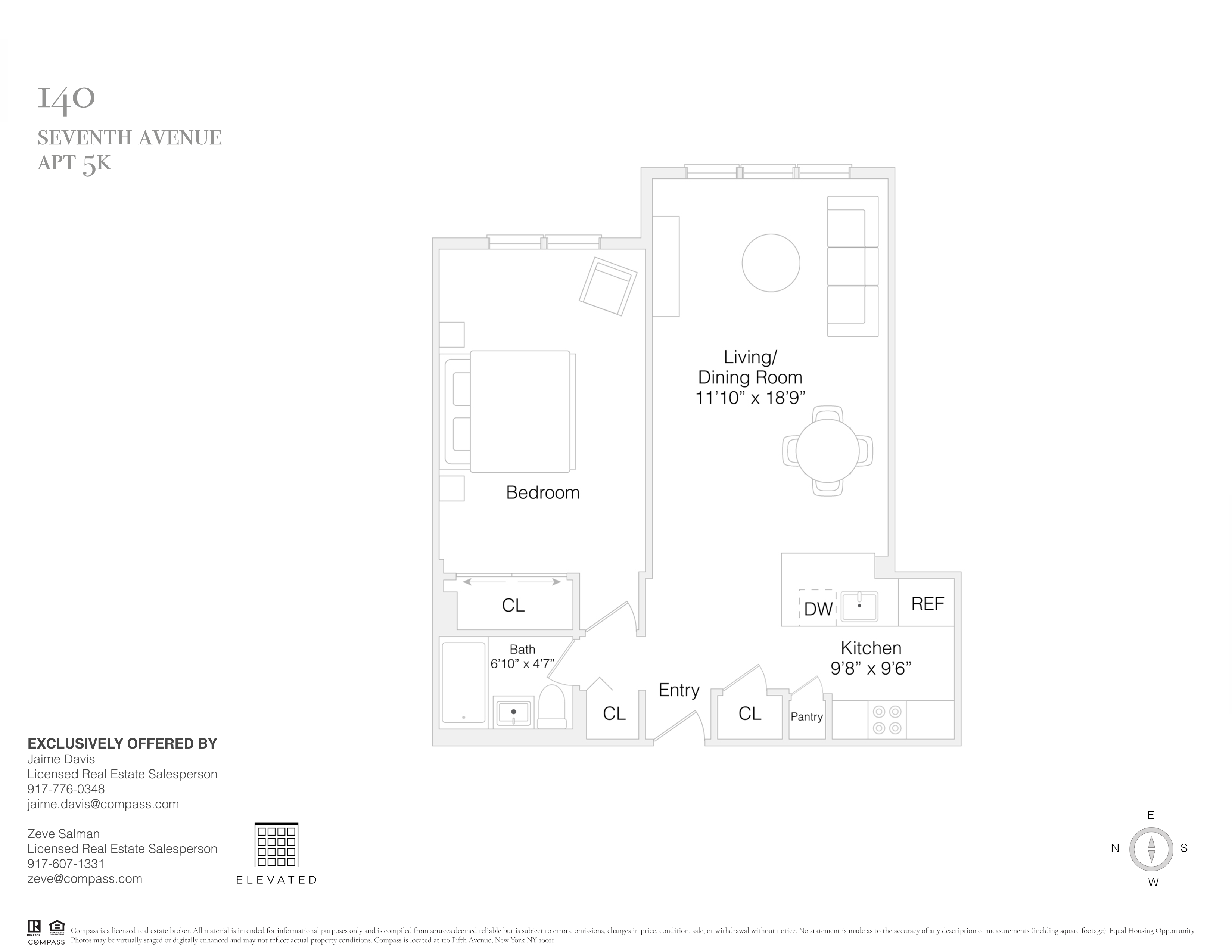 Floorplan for 140 7th Avenue, 5K