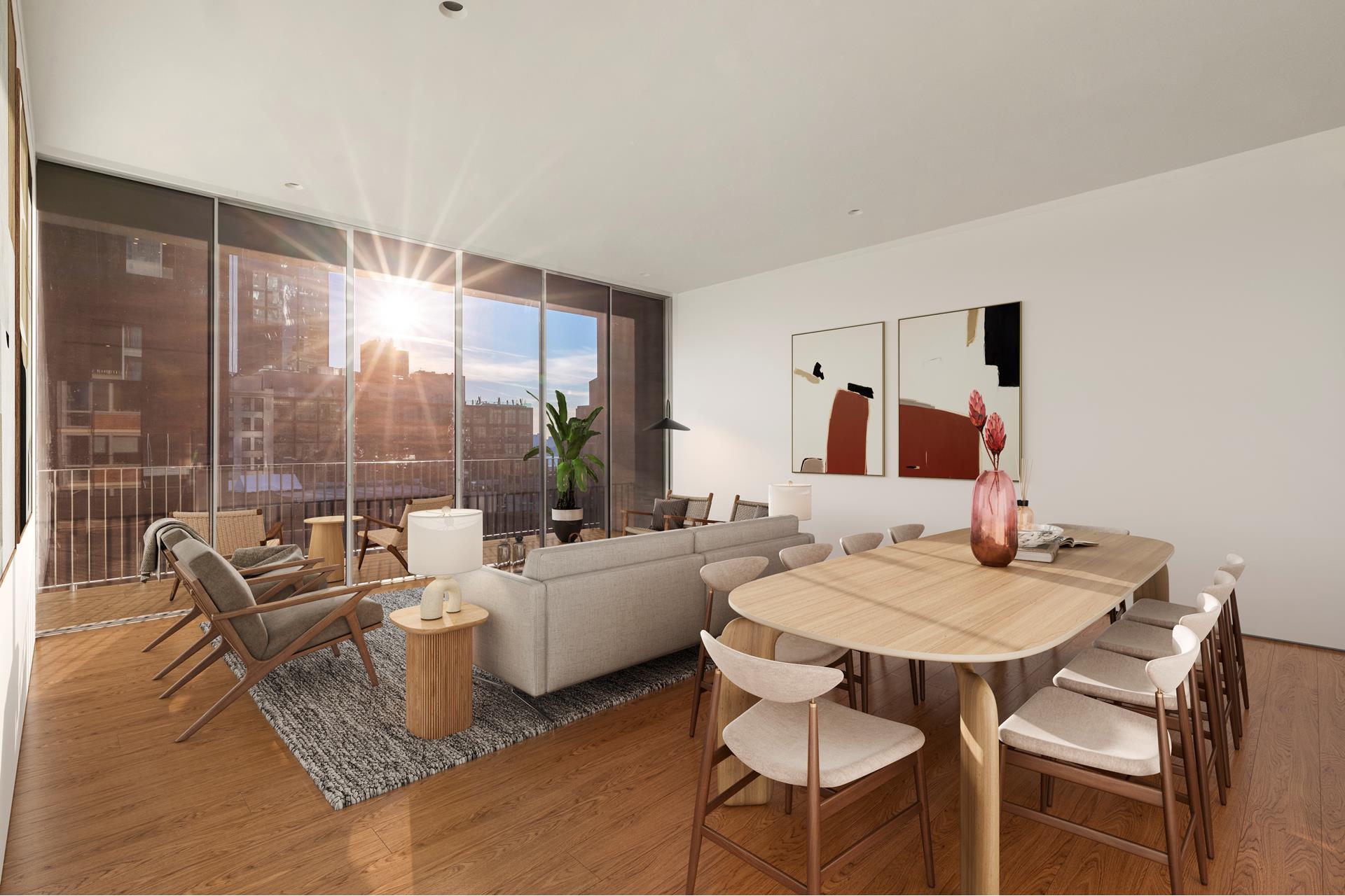 527 West 27th Street 9B, Chelsea, Downtown, NYC - 3 Bedrooms  
3.5 Bathrooms  
6 Rooms - 