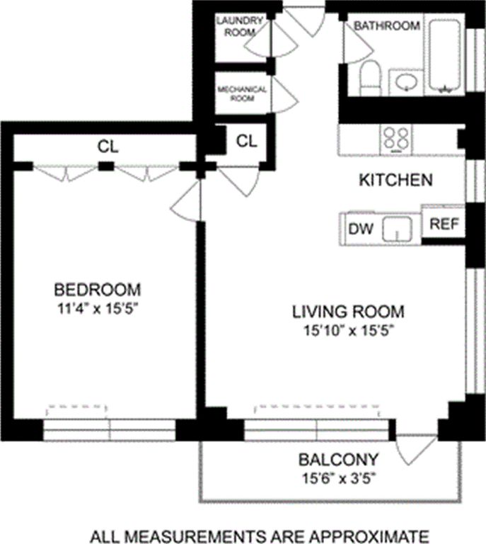 Floorplan for 38 Delancey Street, 8C