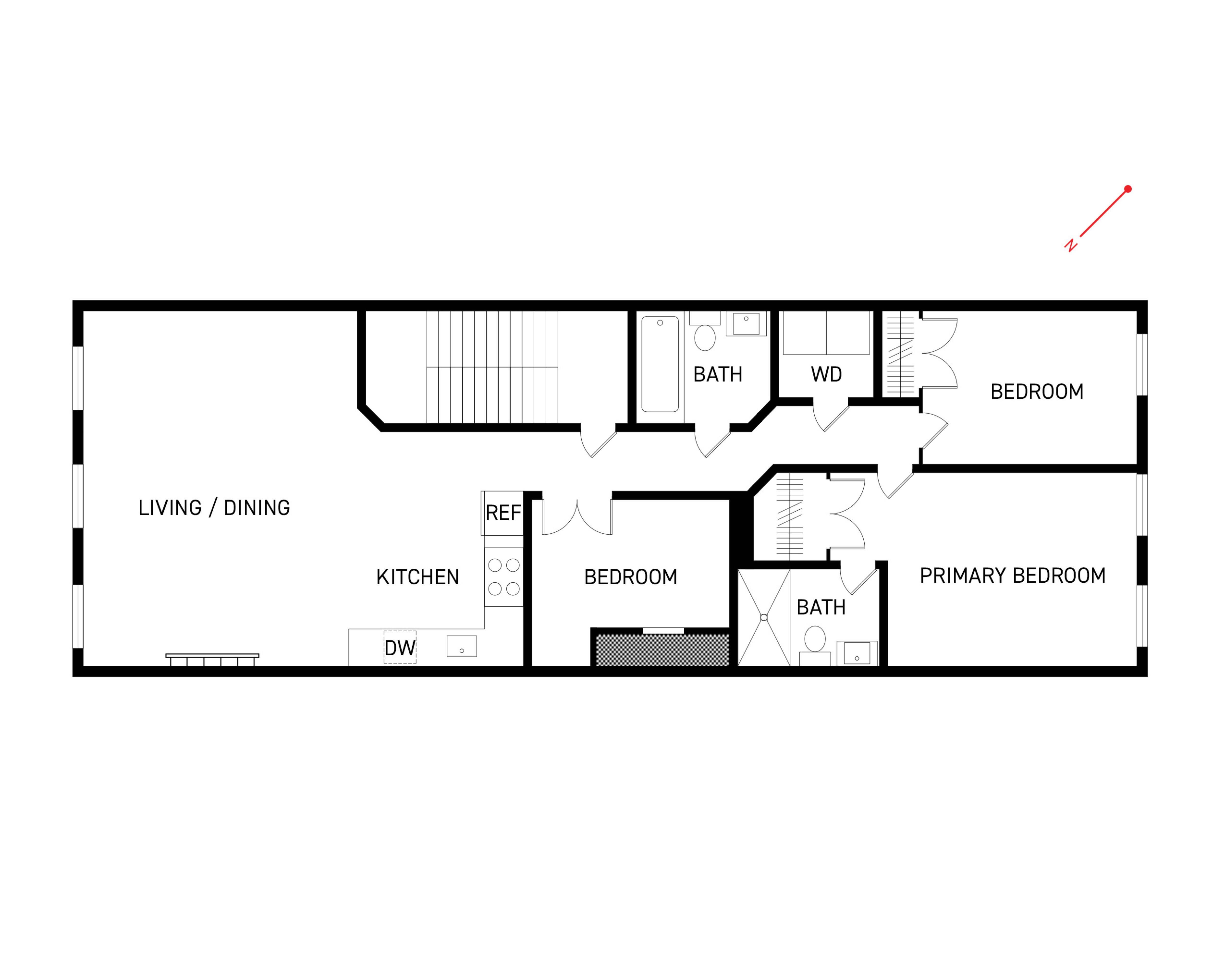 Floorplan for 482 7th Street, 2