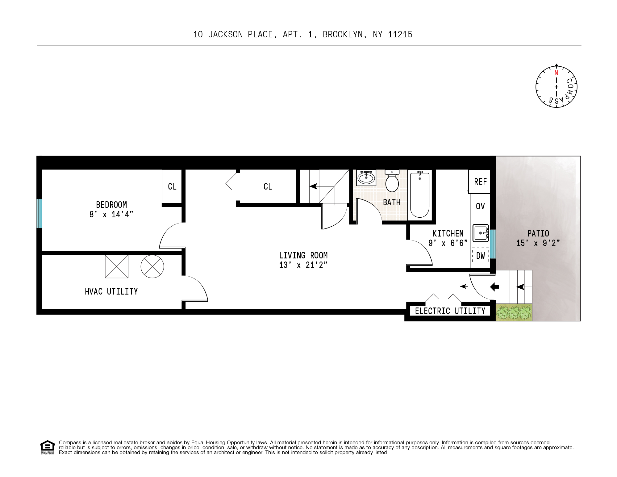 Floorplan for 10 Jackson Place, 1