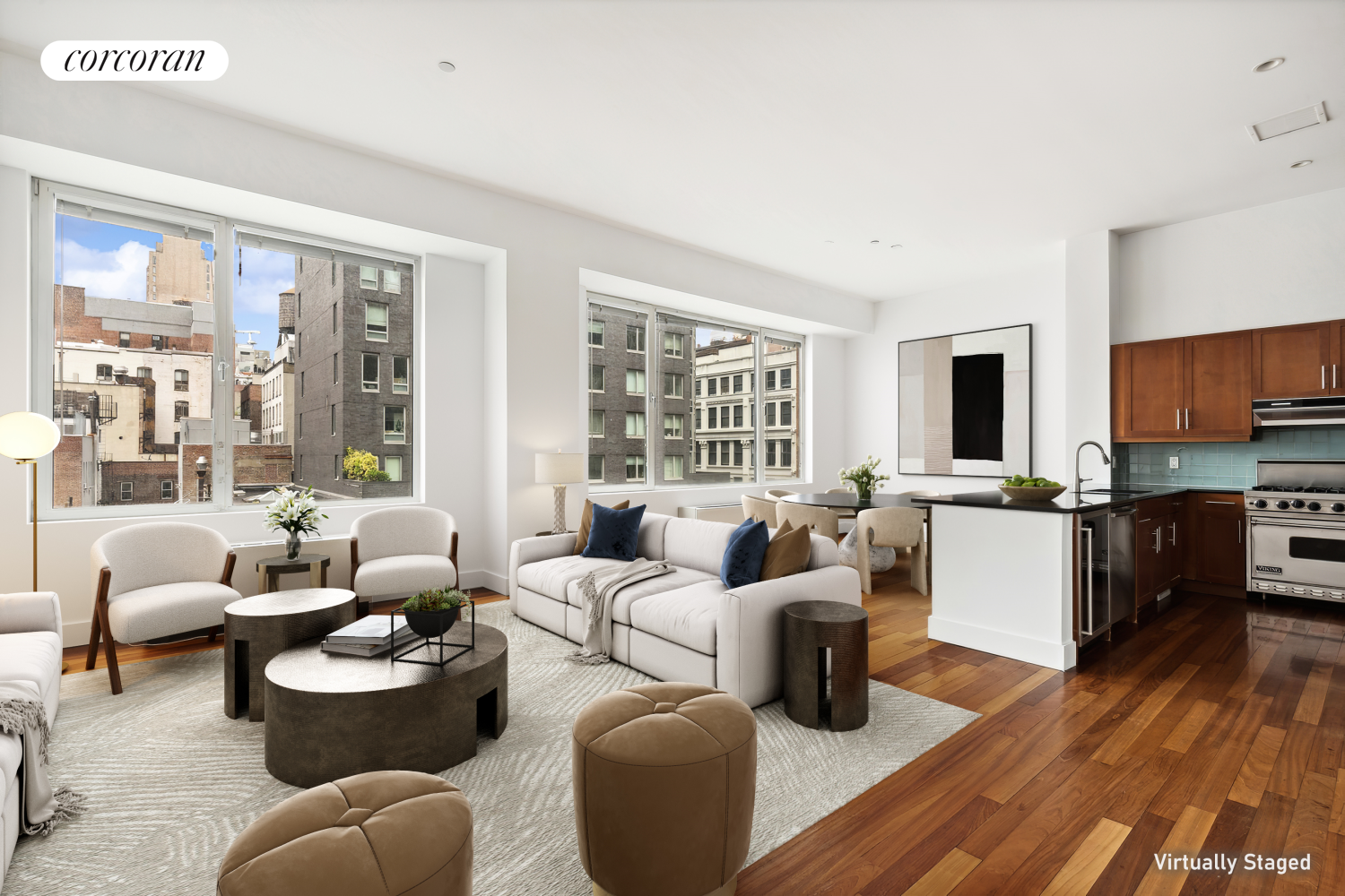 63 West 17th Street 4D, Flatiron, Downtown, NYC - 1 Bedrooms  
1.5 Bathrooms  
3 Rooms - 