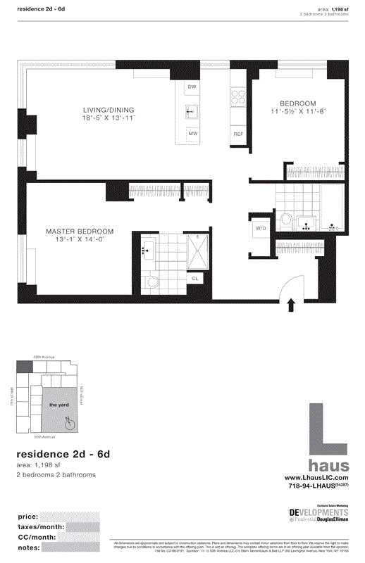 Floorplan for 11-02 49th Avenue