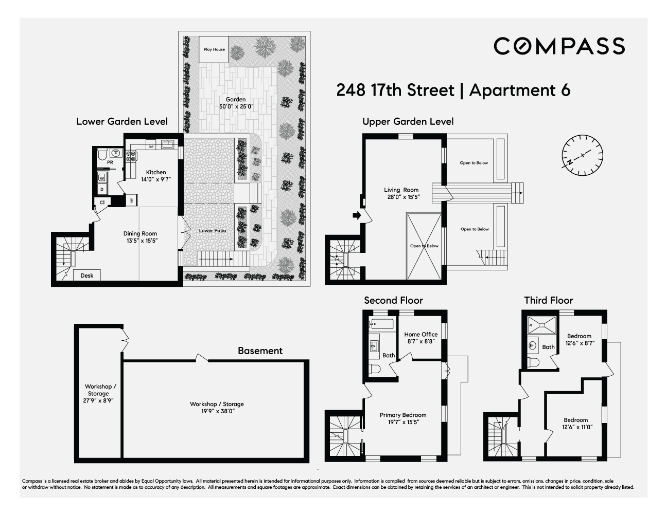 Floorplan for 248 17th Street, 6