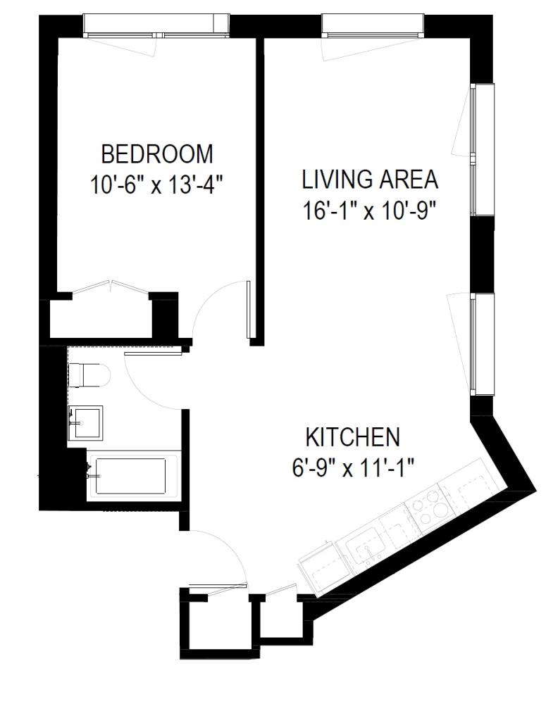 Floorplan for 123 Melrose Street, 356