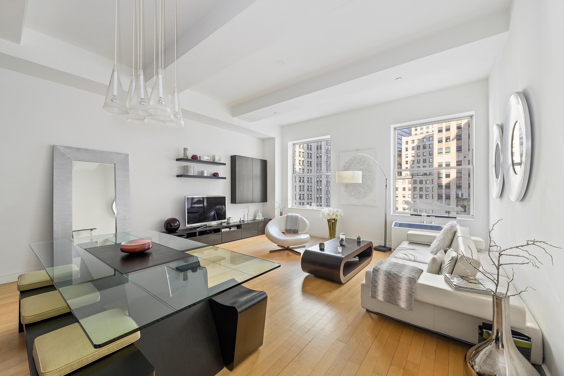 15 Broad Street 1704, Financial District, Downtown, NYC - 2 Bedrooms  
1 Bathrooms  
4 Rooms - 