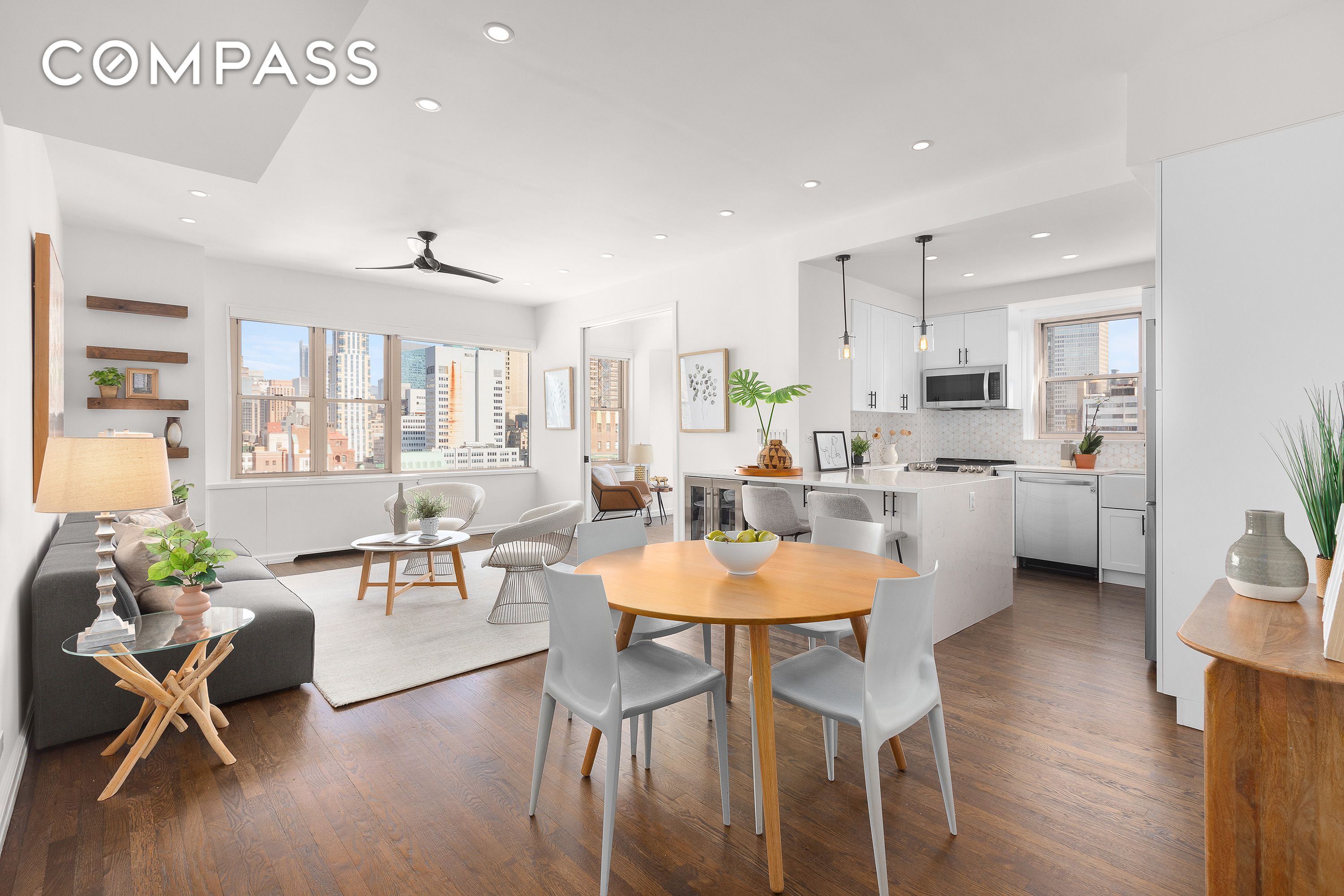 137 East 36th Street 26G, Murray Hill, Midtown East, NYC - 2 Bedrooms  
1.5 Bathrooms  
4 Rooms - 