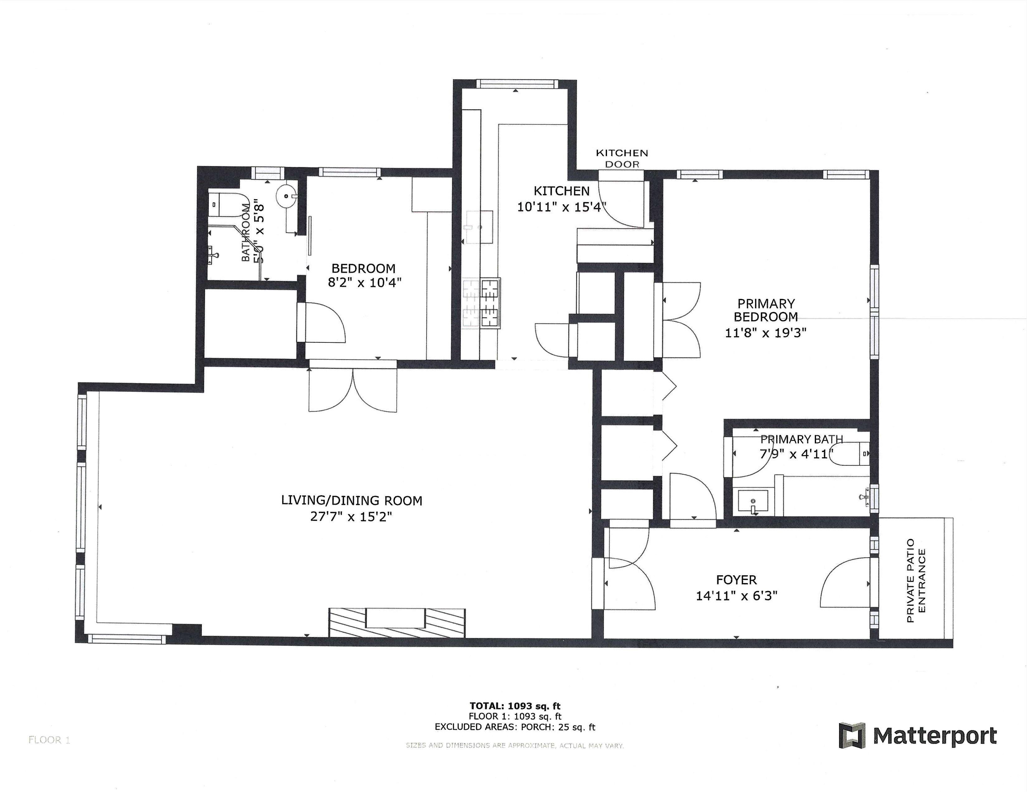 Floorplan for 2501 Palisade Avenue, F-1
