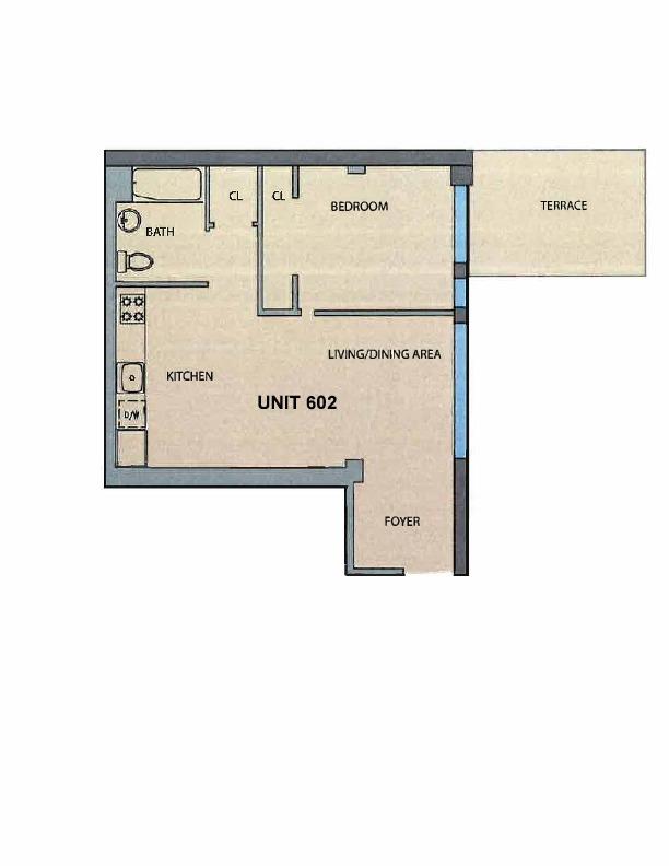 Floorplan for 2183 3rd Avenue, 602