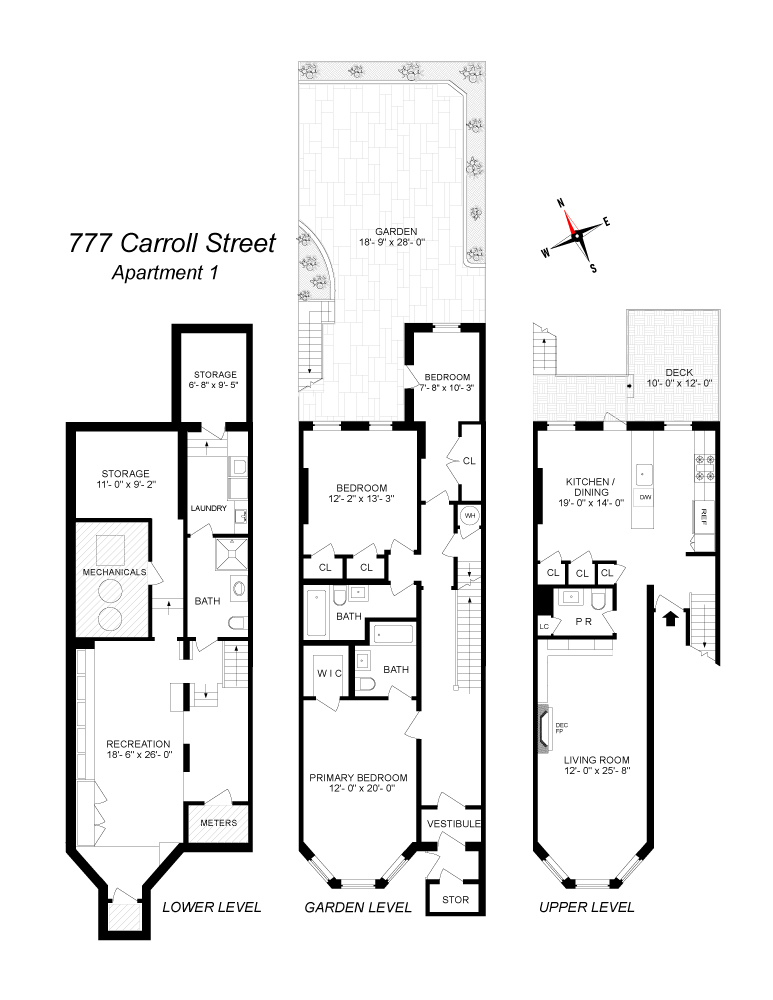 Floorplan for 777 Carroll Street, 1