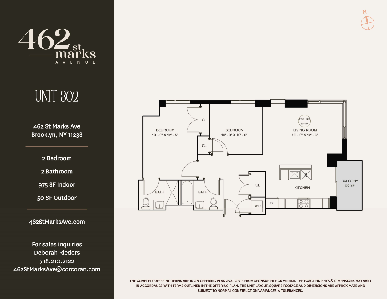 Floorplan for 462 St Marks Avenue, 302