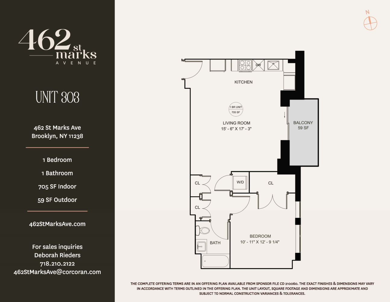 Floorplan for 462 St Marks Avenue, 303