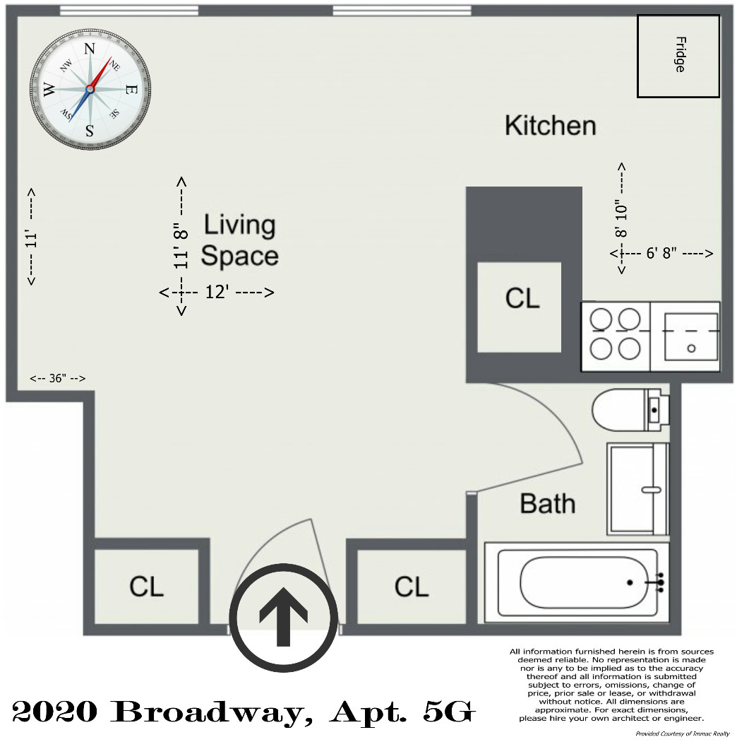 Floorplan for 2020 Broadway, 3G
