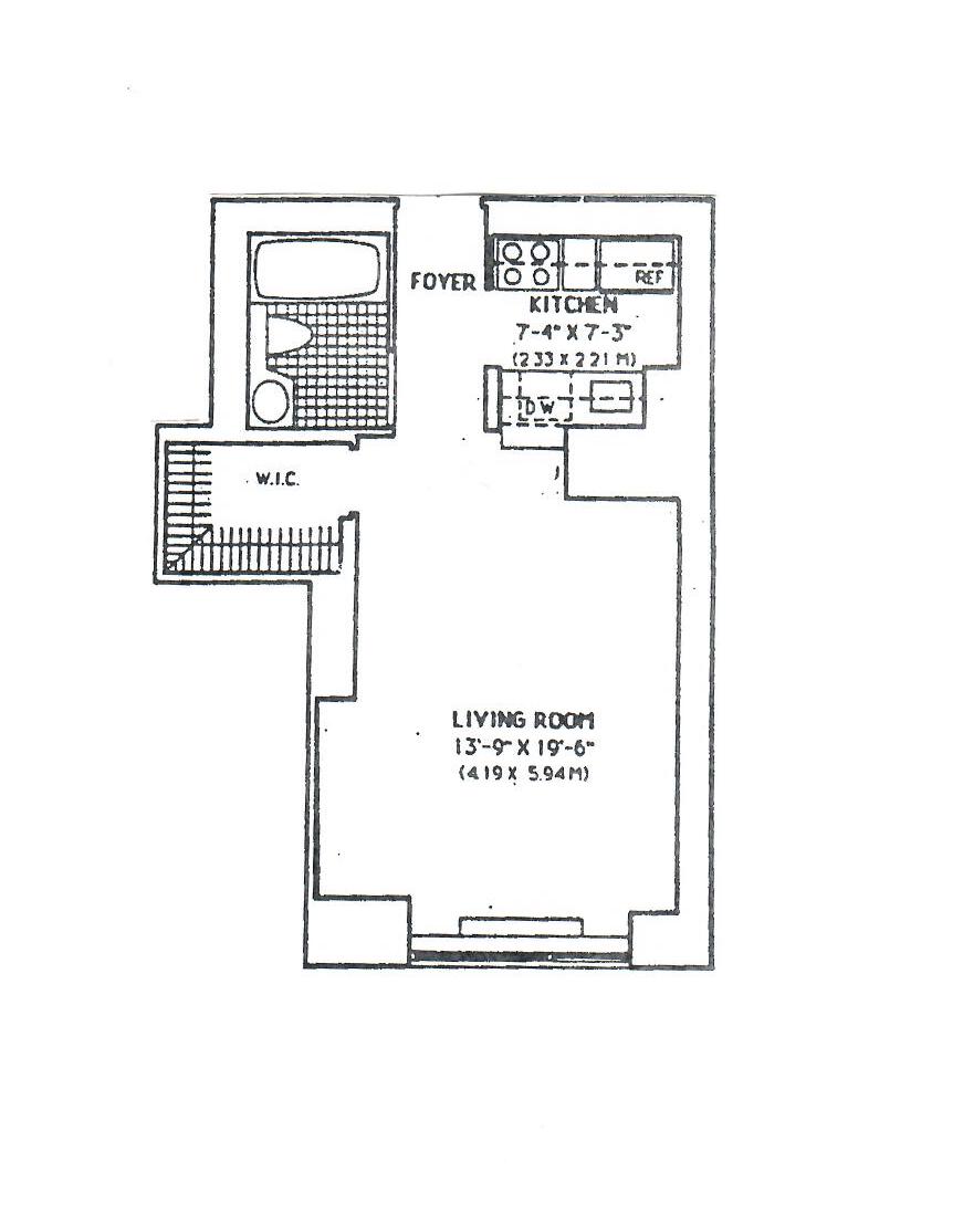 Floorplan for 250 East 40th Street, 3C