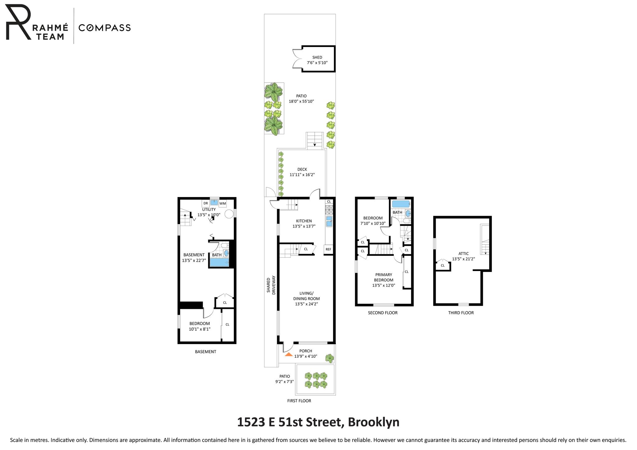 Floorplan for 1523 East 51st Street