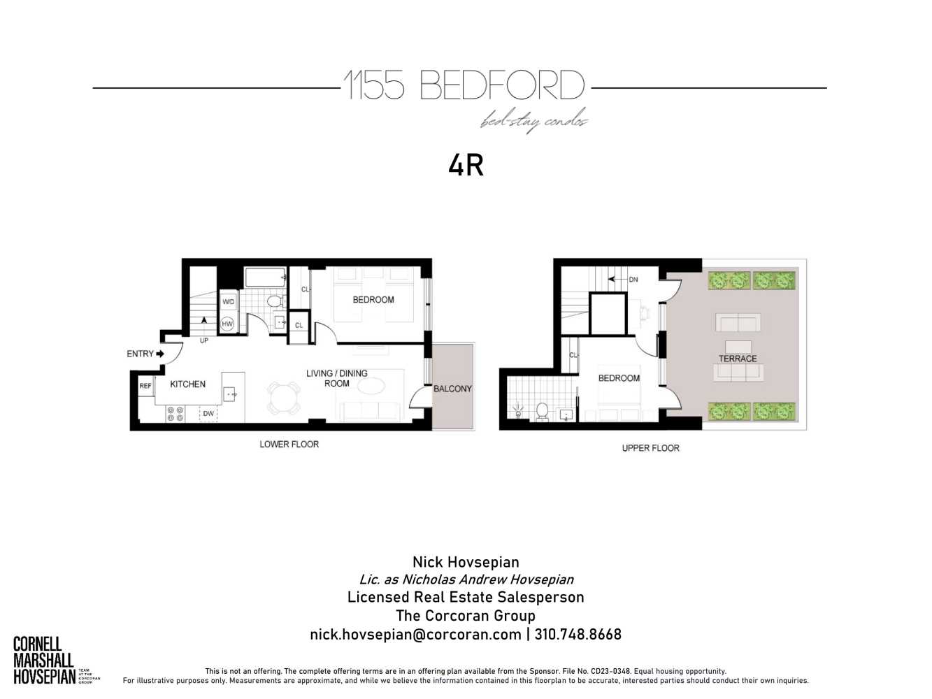 Floorplan for 1155 Bedford Avenue, 4R
