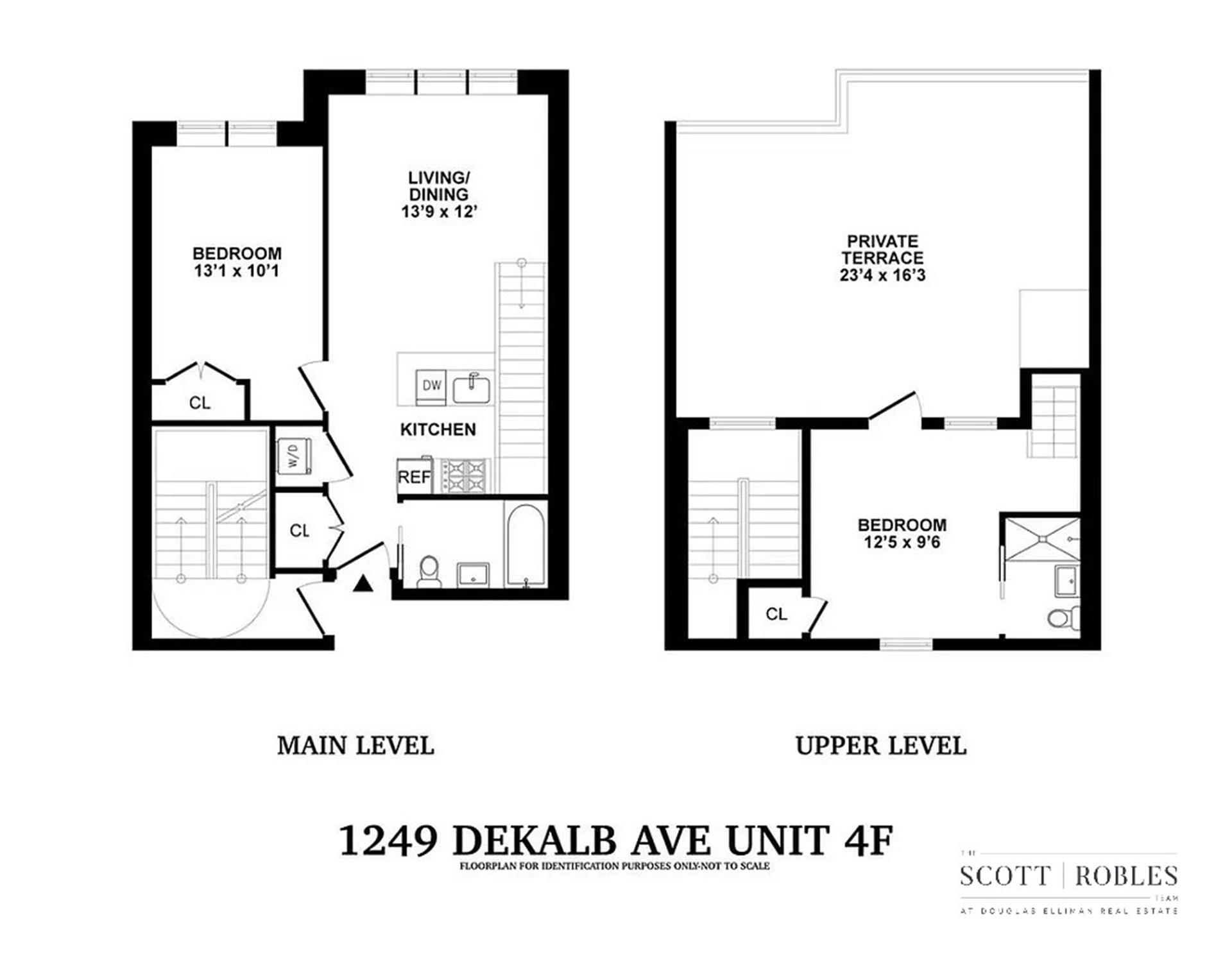 Floorplan for 1249 Dekalb Avenue, 4F