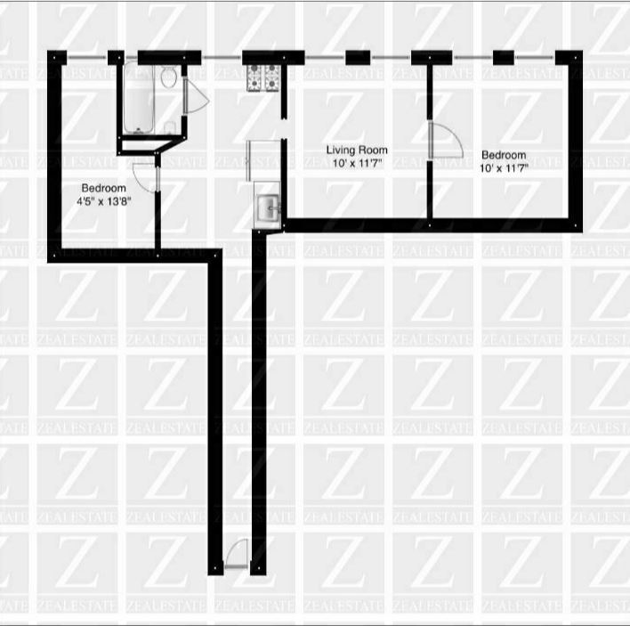 Floorplan for 204 Ellery Street, 4E