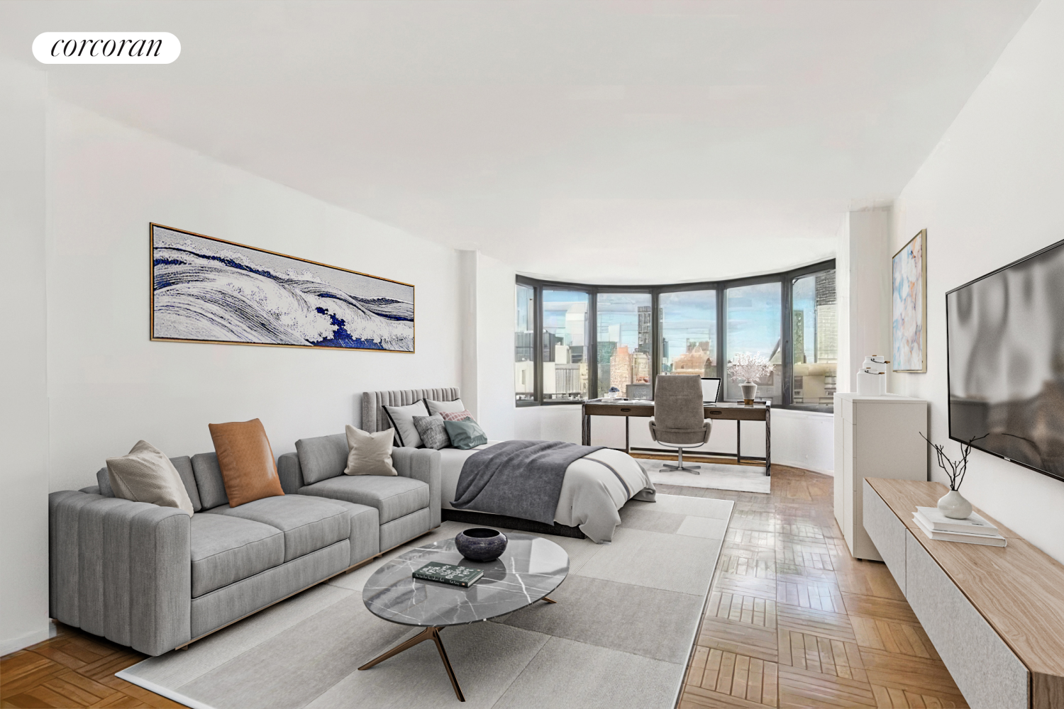 330 East 38th Street 5H, Murray Hill, Midtown East, NYC - 1 Bathrooms  
3 Rooms - 